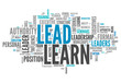 Word Cloud "Learn / Lead"