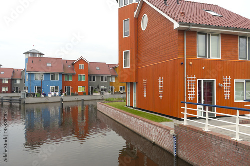 Photo: colorful houses colorful houses