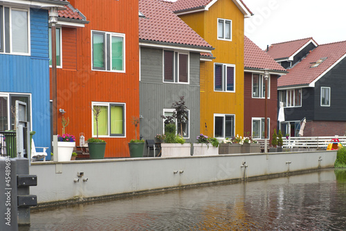 Photo: colorful houses colorful houses