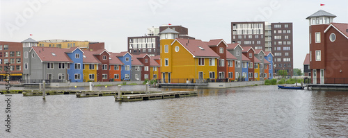 Photo: colorful houses colorful houses