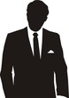 silhouette homme d'affaire