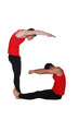 duo of gymnasts