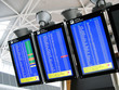 Airport information board