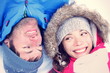 Joyful Asian / Caucasian couple