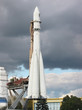 Famous Vostok rocket in Moscow