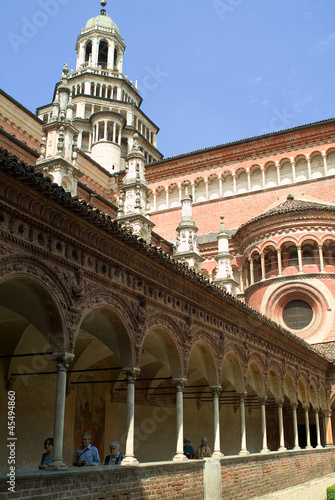 Photo: Certosa di pavia, colonnato Certosa di pavia, colonnato