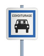 Panneau de covoiturage