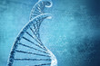 Digital illustration of  dna