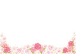 薔薇とパールのデコ