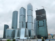 Business district of Moscow