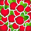 Background of cranberries