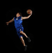 Photo: Basketball player with a ball Basketball player with a ball