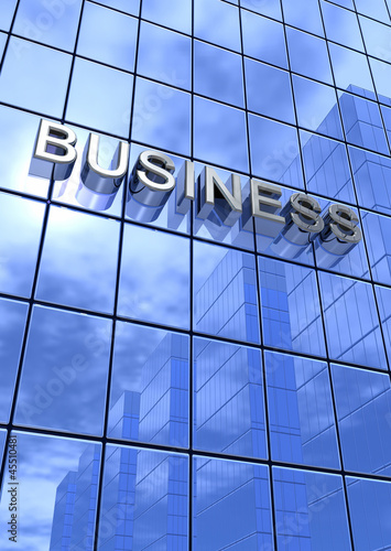 Illustration: Big Blue Business Concept 5 Big Blue Business Concept 5