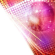 Abstract disco ball