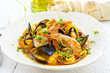 Bouillabaisse mit Meeresfrüchten