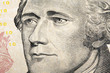 hamilton on the ten dollar bill