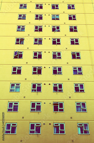 Photo: retro tower block retro tower block