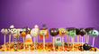 Halloween cake pops