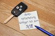 Autoversicherung kündigen bis zum 30.11.