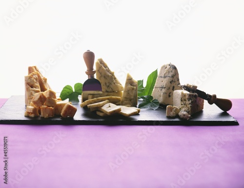 Photo: Three Cheese Still Life Three Cheese Still Life