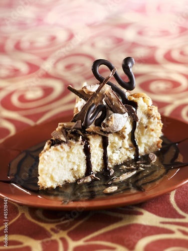 Photo: Slice of Heath Bar Cheesecake Slice of Heath Bar Cheesecake