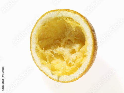 Photo: Squeezed orange half Squeezed orange half