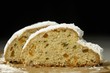 Stollen with orange and lemon zest