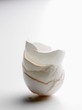 A stack of egg shells