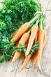 A bunch of carrots