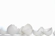 White egg shells
