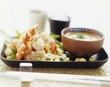 Prawn and sweetcorn salad with herb mayonnaise