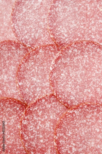 Photo: Slices of salami Slices of salami