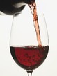 Photo: Pouring red wine into a glass Pouring red wine into a glass