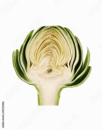 Photo: Half of a Fresh Artichoke Half of a Fresh Artichoke