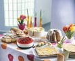 Easter cake buffet (Poland)