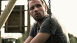 Sad man on the swing, slow motion shot at 240fps