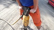 Man Using a Jackhammer