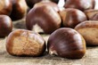 Sweet chestnuts (close-up)