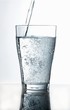 Pouring a glass of water