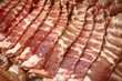 Pork Ribs in Display Case at a Market