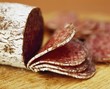 Salami, sliced