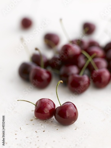 Photo: Fresh cherries Fresh cherries