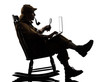 sherlock holmes silhouette computing