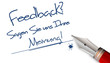 Feedback Füller