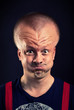 Inflated head