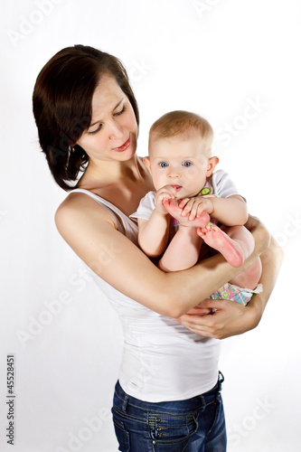 Photo: Mother with baby Mother with baby