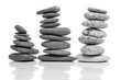 balanced zen stones