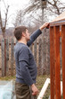 Photo: Carpenter Make a new greenhouse Carpenter Make a new greenhouse