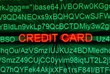 Credit card concept