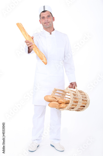 Photo: portrait of a baker portrait of a baker